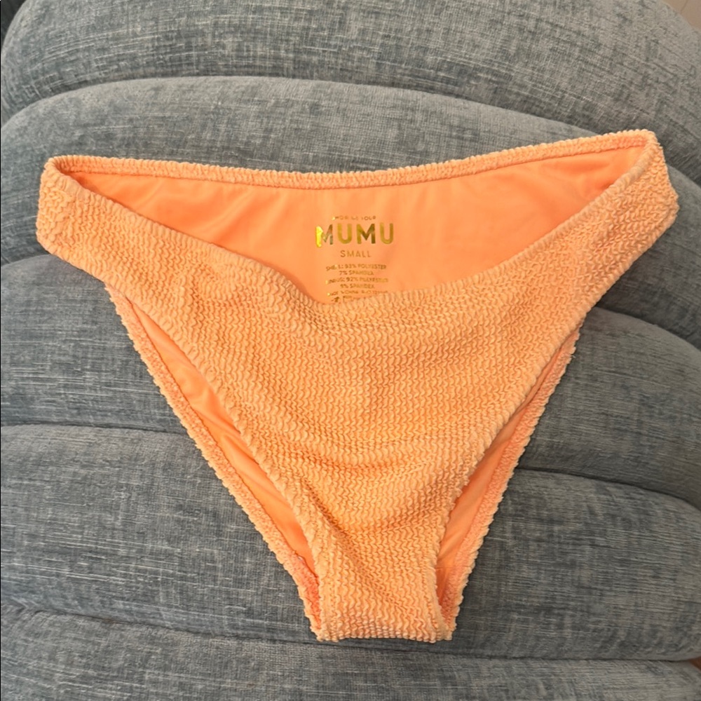 Show Me Your MuMu Orange Bikini Bottom